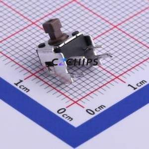 DTSA-644N-S-V Tactile Switch Through hole Switch Single Pole Single Throw Rectangle Button Right Angle Insert 6.2mm - Product Image 1