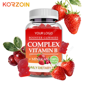 Gomitas de <span class=keywords><strong>Complejo</strong></span> de Vitamina <span class=keywords><strong>B</strong></span> Natural Oem <span class=keywords><strong>con</strong></span> Vitaminas y Minerales, Gomitas de <span class=keywords><strong>Complejo</strong></span> Multivitamínico para el Estrés - Product Image 1