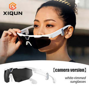 Gafas Inteligentes para Ciclismo W640, Gafas de Sol Deportivas para Bicicleta, Correr, Protección UV400, Resistentes al Viento, con Cámara de Grabación 1080P - Product Image 5