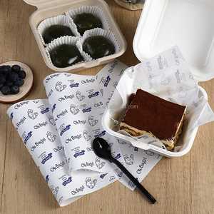 Papel de Hornear Recubierto Antiadherente Ecológico de Grado Alimenticio para Pasteles, Hamburguesas, Papas Fritas y Postres - Product Image 1