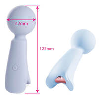 Sexspielzeug Mini-Vibrator-Stab, Sexspielzeug für Frauen Vibrator Klitoris-Stimulation 9 Modi Wiederaufladbar Leise Wasserdicht Vibratoren
