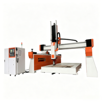 Machine de fraisage CNC 5 axes pour sculpture sur bois, découpe de mousse, fraisage de moules métalliques 3D, 4D, 5D