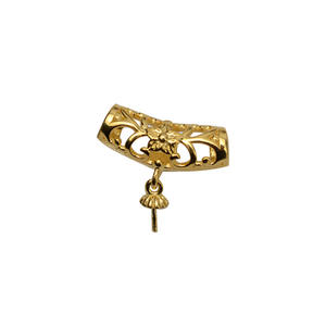 จี้เงินแท้ S925 แบบกลวง รุ่น Wenchi พร้อมเชือกหนังขนาด 10 มม. สำหรับทำสร้อยคอแบบ DIY พร้อมที่ใส่ไข่มุก - Product Image 5