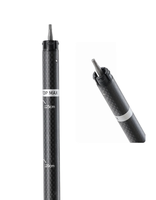 NBT Outdoor Nouveauté Bâton de randonnée pliable ultraléger 340g en fibre de carbone T800 3K à 5 sections avec poignée EVA pour le camping