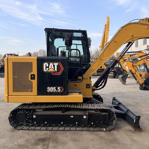 รถขุดมือสอง CAT305.5 สภาพดี น้ำหนัก 5.5 ตัน รุ่น CAT305.5E2 ชั่วโมงการทำงานต่ำ ได้รับการรับรองมาตรฐาน CE กล่องเกียร์ทรงพลัง ปั๊ม แบริ่ง PLC - Product Image 2