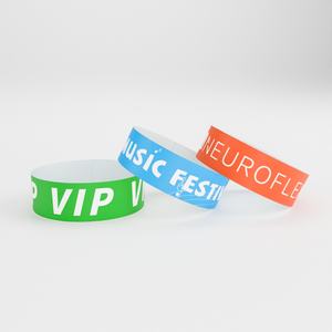 Pulseras Personalizadas Impermeables y Resistentes a Desgarros con Serigrafía de Pingüino, Estilo Tarjeta, Desechables, Promocionales de Dupont, de Gran Venta - Product Image 1
