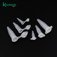 Kedelab Fabricants de tubes de centrifugation micro coniques en plastique de laboratoire de 2ml 5ml 15ml 50ml à fond plat