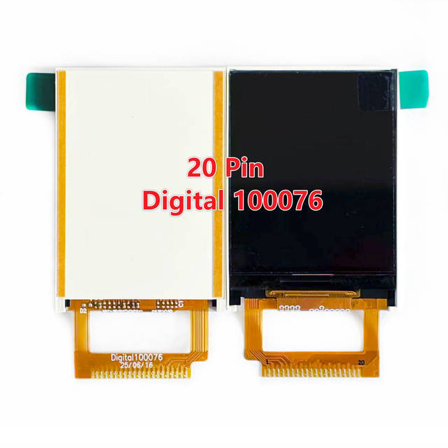 20 Pin Digital100076 VMak LCDs Phone TFT LCD Display 2.2inch Screen 350-400cd Luminance 1 Year Warranty