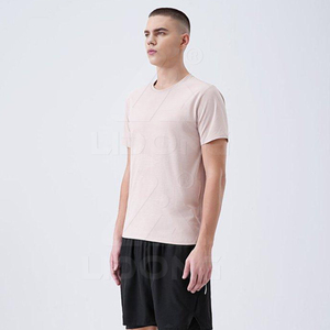 เสื้อยืดออกกำลังกายคอกลมผ้าโพลีเอสเตอร์น้ำหนักเบา 100% มี 6 สี ขายดี สำหรับผู้ชาย รับสั่งทำ - Product Image 6