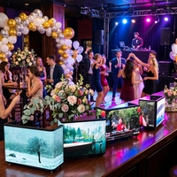 Maßgefertigte LED-DJ-Konsolen für den Innen- und Außenbereich, tragbare LED-Displays, Pixel-Bühnen-Event-LED-Videowand-Panels, DJ-Tische