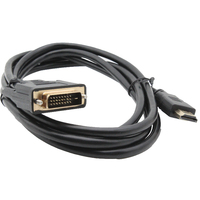 Cable HDMI Macho a DVI Macho de Alta Velocidad 1080P, 1m/2m, Revestimiento de PVC, Resolución 4K, para Proyector, Monitor, Reproductor de DVD, Cámara