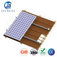 Système de montage photovoltaïque solaire, structures de support pour toiture, support de panneau solaire, cadre de panneau solaire, système de montage sur toiture