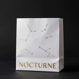 Bolsas de Papel Kraft Blancas Personalizadas con Asas para Compras y Empaque de Regalos - Product Image 2