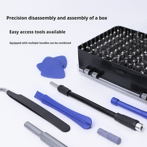 115 1 <b>Precision</b> Mini <b>Screwdriver</b> <b>Set</b> Magnetic Household Repair Tools Kit Mini Screw Nuts Bits Customizable OEM for Phone Repair - Product Image 3