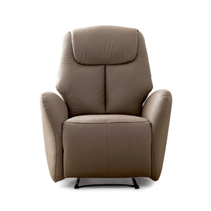 Fauteuil inclinable électrique marron, moderne, en tissu, pour une personne, idéal pour la maison, le bureau ou l'hôtel - Product Image 6