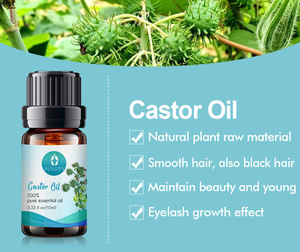 Huiles de support de presse à froid naturelles pures Base cosmétique amande aloe abricot noyau avocat bourrache camélia huile de ricin - Product Image 3