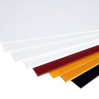 Feuille de plastique ABS thermoformée pour applications automobiles, intérieurs de véhicules, bagages, réfrigérateurs