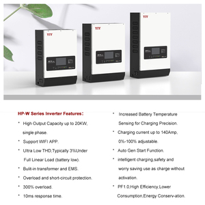 10KW 8KW 12KW 10kwh 30kwh tấm pin mặt trời với pin và biến tần hoàn chỉnh Kit microgrid năng lượng mặt trời hệ thống dự phòng cho ngôi nhà - Product Image 4