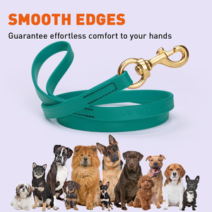 Vente en gros d'accessoires pour animaux de compagnie de luxe personnalisés, laisse pour chien imperméable, promenade en plein air, PVC personnalisé - Product Image 2