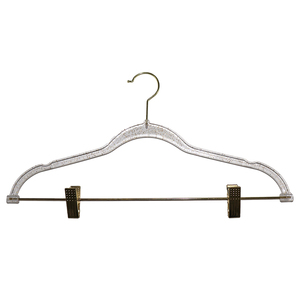 La fabbrica produce <span class=keywords><strong>appendini</strong></span> rivestiti Haute Couture all'ingrosso che lampeggiano i ganci trasparenti blu - Product Image 4