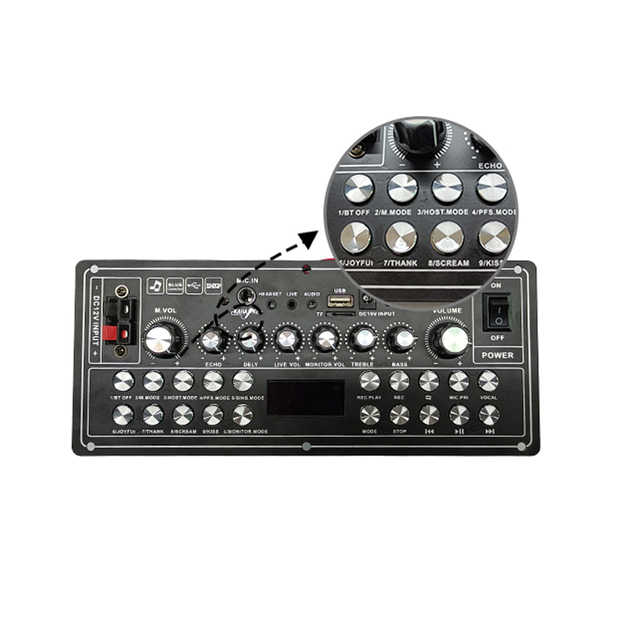 AMPLIFIER 80W Subwoofer Speaker Power Amplifier Audio Board 12v24v2v Used for 6-10 Inch Subwoofer DIY