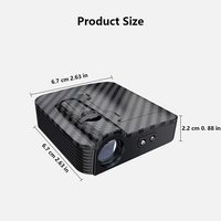Projecteur LED sans fil pour porte de voiture avec logo personnalisé, lumière de bienvenue pour accessoires de voiture, décoration intérieure