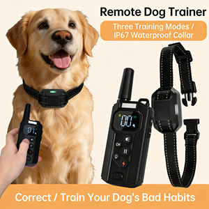 Collar de Adiestramiento para Perros con Control Remoto Inteligente, con Descarga Eléctrica y Vibración Anti-Ladridos, Resistente al Agua IP67 - Product Image 4