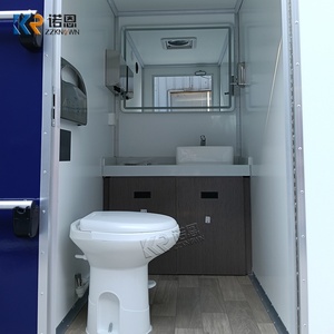 Rimorchio Bagno Portatile Personalizzato <span class=keywords><strong>a</strong></span> Due Scomparti <span class=keywords><strong>con</strong></span> Corpo in Vetroresina, Rimorchio Sanitario Mobile <span class=keywords><strong>con</strong></span> <span class=keywords><strong>Doccia</strong></span> - Product Image 4