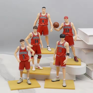 Figuras de Acción de <span class=keywords><strong>Anime</strong></span> Japonés SLAM DUNK, Set de 5 Piezas, Modelo Coleccionable, Decoración, Juguetes - Product Image 2