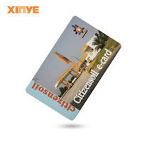 Échantillon gratuit de papier enduit sans contact 13,56 MHz MIFARE Plus EV1/EV2 2K RFID Smart City E-Card pour la collecte électronique des péages