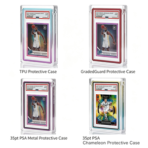 กล่องใส่การ์ดอะคริลิคใส ทนทานต่อรังสียูวี พร้อมแม่เหล็กแรงสูง สำหรับ PSA CGC <span class=keywords><strong>CSG</strong></span> รองรับการใส่ซองการ์ดสำหรับ TCG - Product Image 4