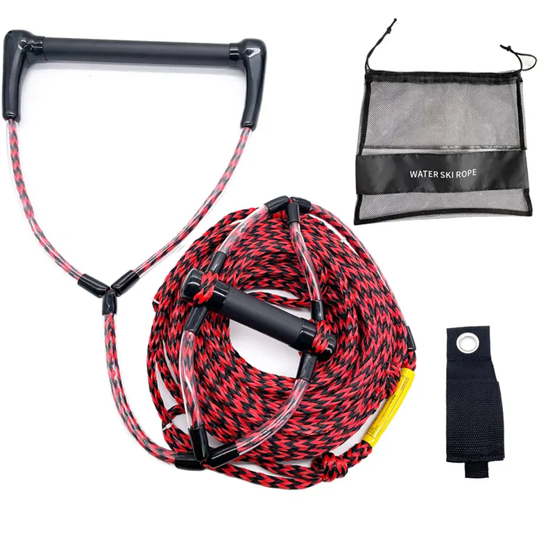 Hifun Nylon Webbing máy bay phản lực trượt tuyết Tow Rope wakeboard xử lý và dây thừng