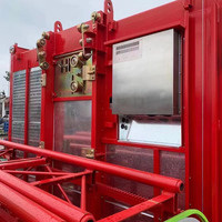 Ascenseur de chantier électrique à double cabine, monte-charge pour conteneurs, composants principaux incluant moteur et engrenages