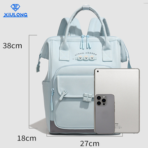 Mochila Funcional OEM ODM con Logotipo Personalizado, Impermeable, Oxford, Anti-Robo, Gran Capacidad, Múltiples Bolsillos, para Artículos Esenciales de Bebé - Product Image 2