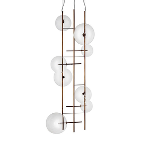 Design moderno su misura globo di vetro Bolle Tela luce pendente per ristorante Hotel centro commerciale - Product Image 1