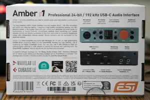 Eesi Amber I1 Chuyên Nghiệp Ghi Âm <span class=keywords><strong>USB</strong></span> <span class=keywords><strong>3</strong></span>.<span class=keywords><strong>1</strong></span> Giao Diện Âm Thanh <span class=keywords><strong>Card</strong></span> Âm Thanh Xlr Combo Microphone Preamp + 48V Phantom Hỗ Trợ Điện - Product Image 3