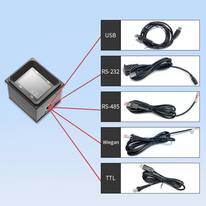 Cao cấp Kim Loại trường hợp 1D/2D Máy Quét Mã Vạch SDK/OEM nhúng cố định gắn máy quét cho tự phục vụ thiết bị/kiểm soát truy cập ep3000y - Product Image 5