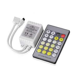 ตัวควบคุมอุณหภูมิสี LED 12V-24V รีโมทคอนโทรลสำหรับไฟแถบ - Product Image 5