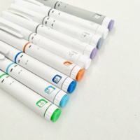 Most Popular Disposable 60U/80U/1mg/2.5mg/5mg/ 10mg/15mg Injection-Pen | Compatible with 3ml Cartridges Vial | CE Certified