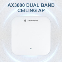 Punto de Acceso Inalámbrico Empresarial Meiweisi de Techo, 3000 Mbps, AX3000, WiFi 6, Chipset de Doble Banda, XD3000B, para Hogar, Hotel y Oficina