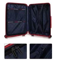 Valise en PP unisexe de 20 pouces avec roues verrouillables et roulette pivotante pour voyage en avion