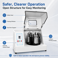 Broyeur à billes planétaire vertical haute efficacité TENCAN XQM pour poudre nano ultra-fine, machine de broyage à sec et humide sous vide