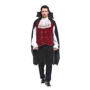 4ourcostumes - Disfraces Medievales Góticos de Vampiro Drácula para Hombre, Traje de Drácula para Juego de Roles - Product Image 3