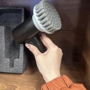 Cepillo de limpieza eléctrico recargable S2 personalizado 5 en 1 Cepillo De Platos Electrico Power Supra Spin <span class=keywords><strong>Scrubber</strong></span> inalámbrico - Product Image 4