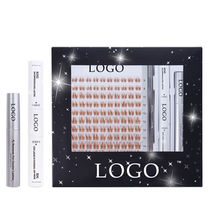 Kit de Pestañas Postizas Negras de Marca Privada, Kit de Pestañas Postizas con Logotipo Personalizado, Kit de Pestañas Postizas de Cachemira con Empaque Personalizado - Product Image 4