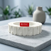 Bague de rotor en céramique de zircone avancée personnalisée, robuste et résistante à l'usure, pour la soudure et la découpe du sable