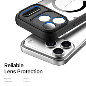 Coque de téléphone magnétique intégrale transparente ultra-fine compatible avec 18promax/17promax Promax - Product Image 6