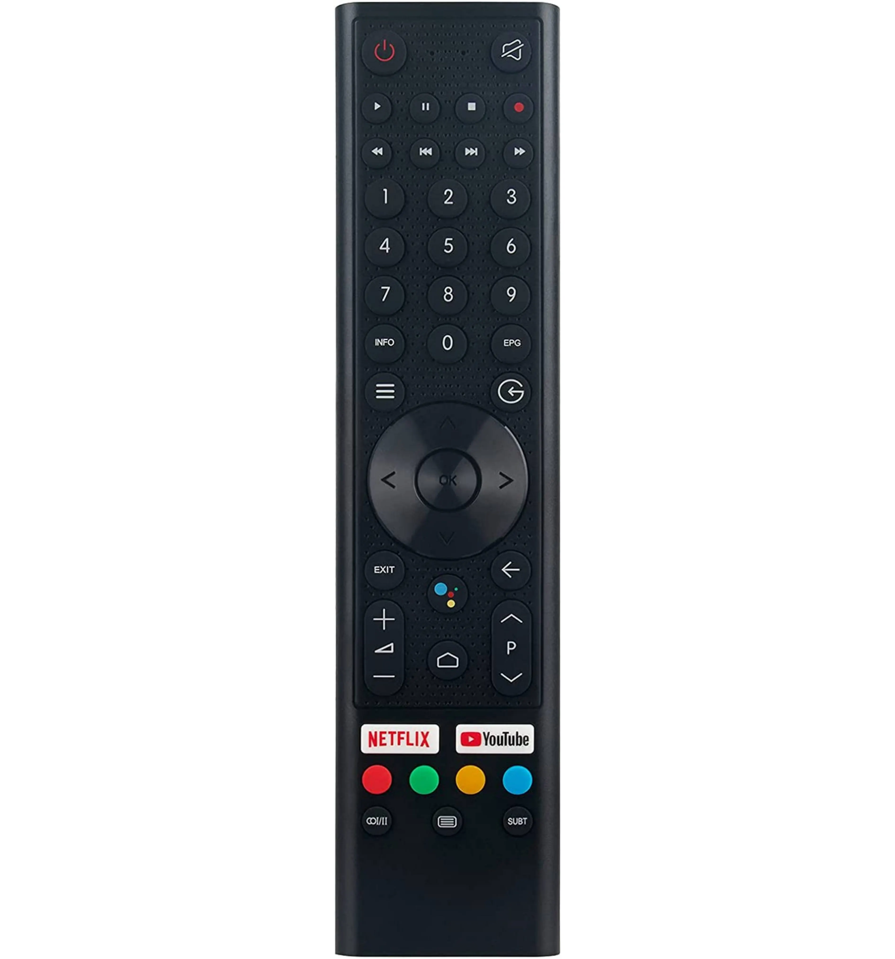 Universal Remote Control for CAIXUN Smart LED LCD TV with Youtube Netflix Keys