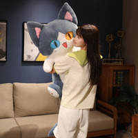 Mignon requin chat en peluche populaire dessin animé sac breloque poupée cadeau oreiller poupée jouets pour enfants