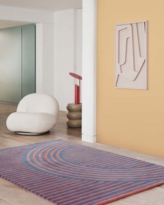 Contemporary hand tufted wool rug solid green handmade <b>carpet</b> soft durable custom size modern area rug - Product Image 2